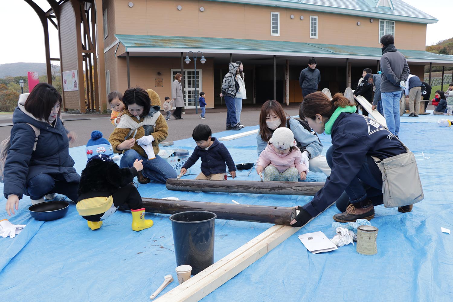 遊具づくり写真