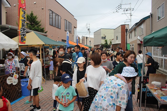 浜町通りが大賑わい、HAMASAI2024のサムネイル
