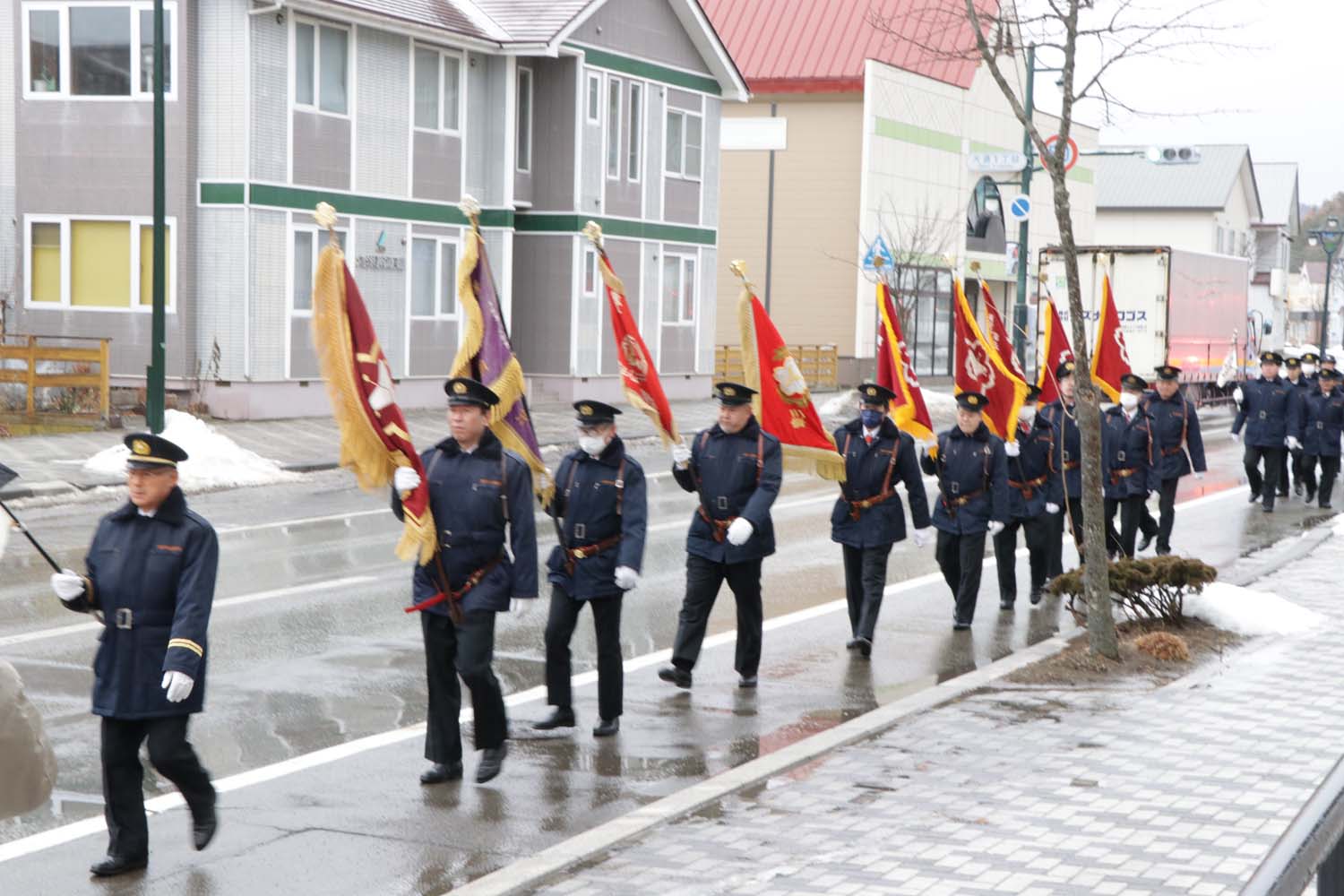 新年の決意新たに、団員らの防火への意識を高めるのサムネイル