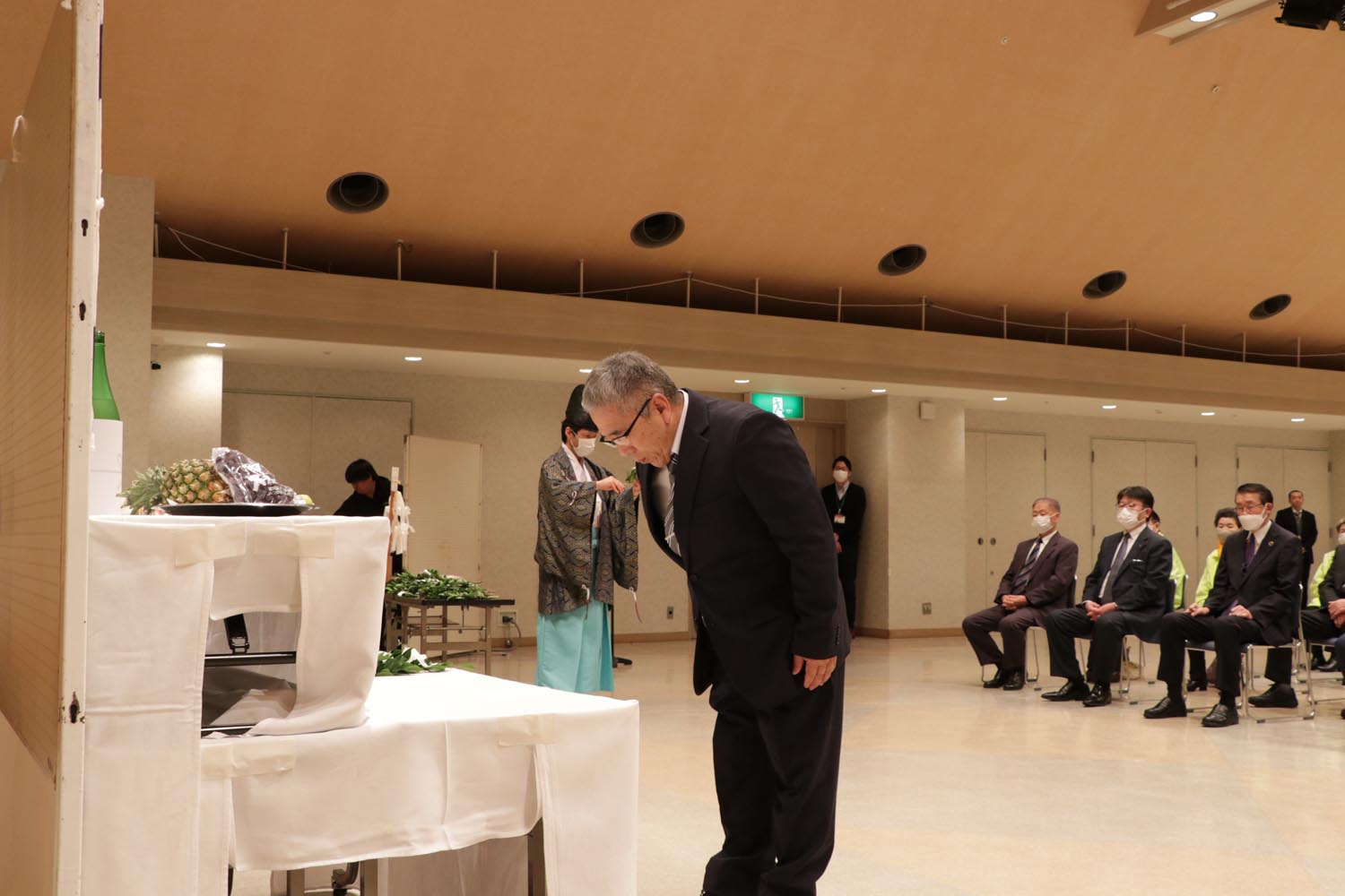 今年1年の地域の安全と安心を祈願しましたのサムネイル