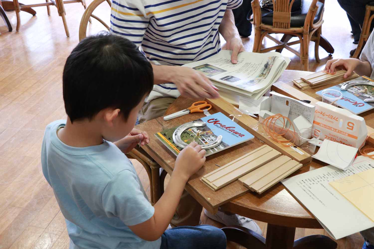 蹄鉄を使ってオリジナルの時計を作りましたのサムネイル