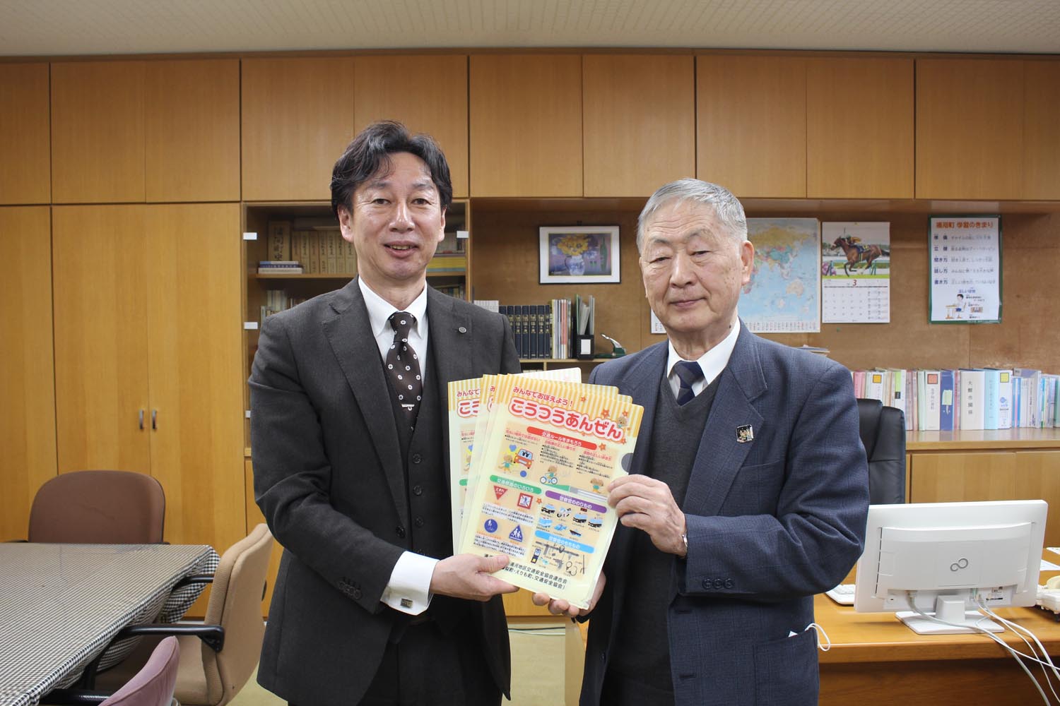 新入学児童の交通安全を願ってのサムネイル