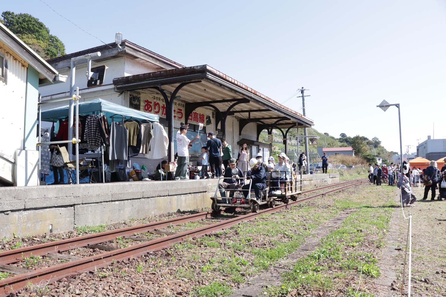 トロッコまつりの様子